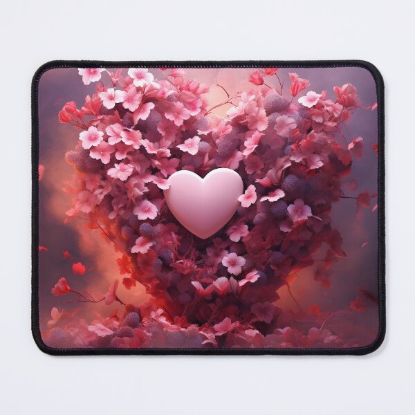 Item preview, fantasy floral valentines day print floral designed and sold by dcrc.