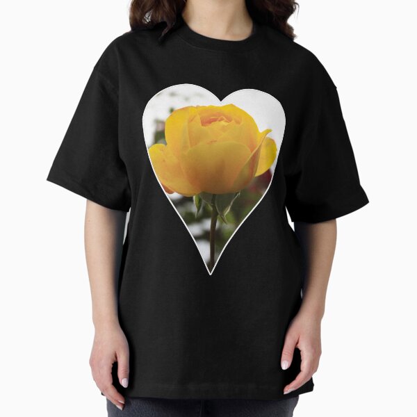 Yellow Persian Buttercup - Portrait Oversized T-Shirt
