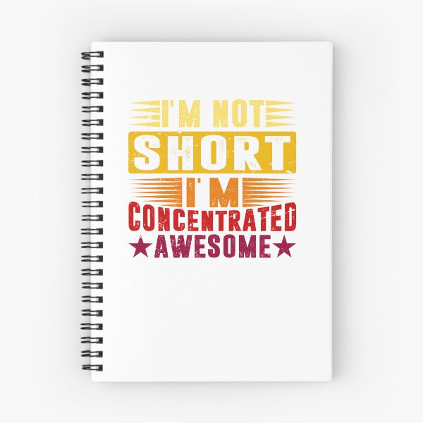 Item preview, Funny I'm Not Short I'm Concentrated Awesome Vintage For Short People designed and sold by roboartpixel.
