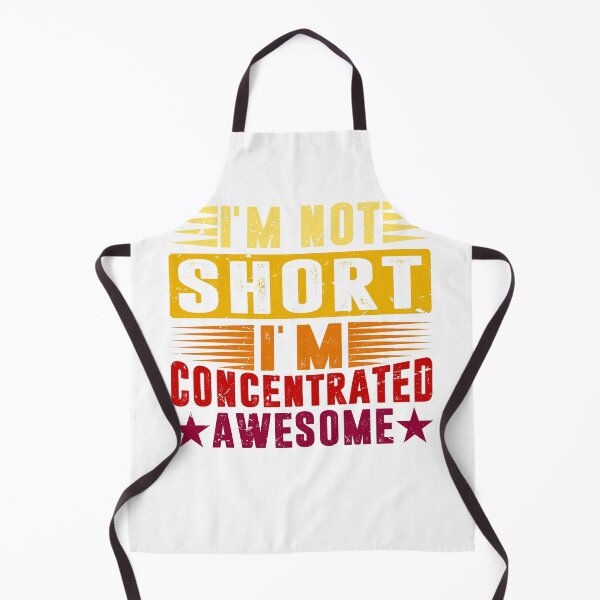 Item preview, Funny I'm Not Short I'm Concentrated Awesome Vintage For Short People designed and sold by roboartpixel.