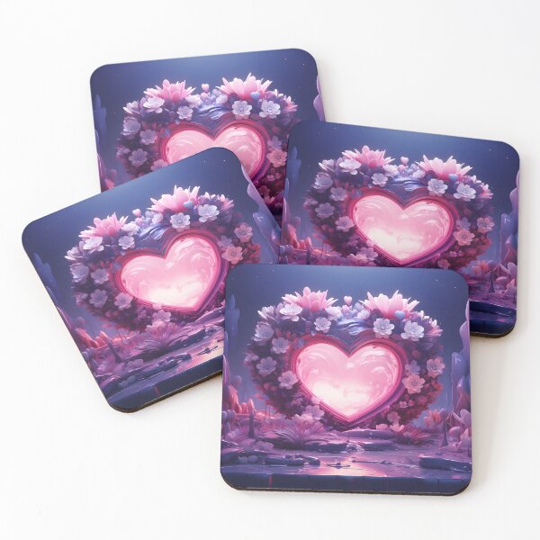 Item preview, fantasy floral valentines day print floral designed and sold by dcrc.
