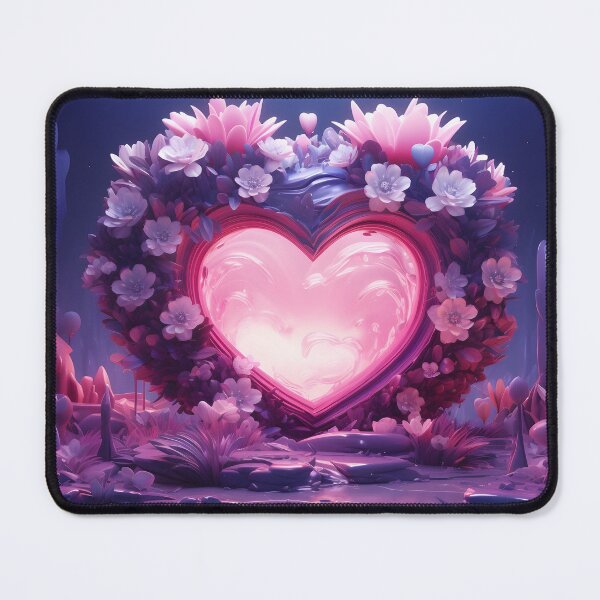 Item preview, fantasy floral valentines day print floral designed and sold by dcrc.