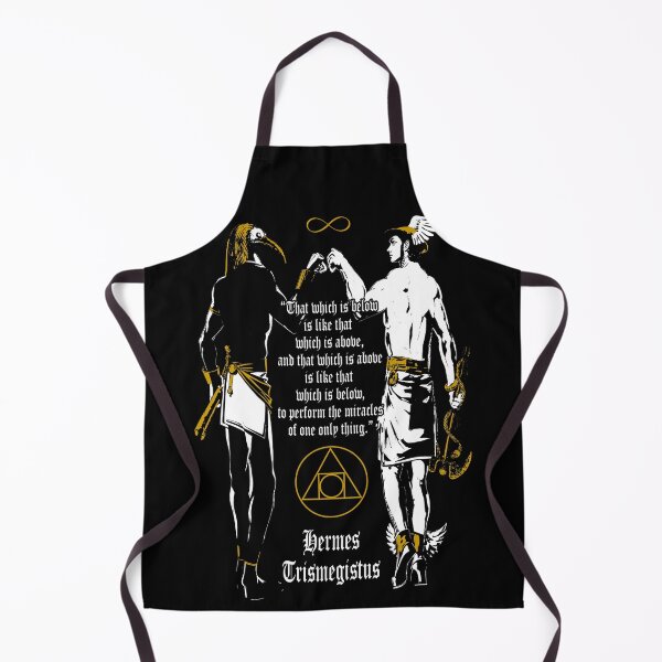 Artikelvorschau, Hermes Trismegistus (Thoth und Hermes) entworfen und verkauft von Occult Designs.