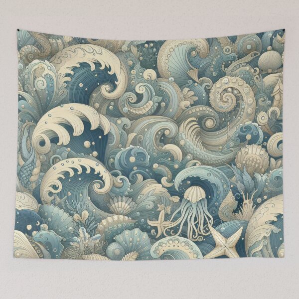 Item preview, Coastal Harmony designed and sold by LyssasMindArt.