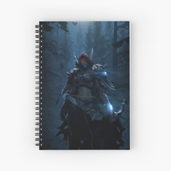 Vista previa del artículo con la obra «World of Warcraft Sylvanas Brisaveloz», diseñado y vendido por Vellkovski.