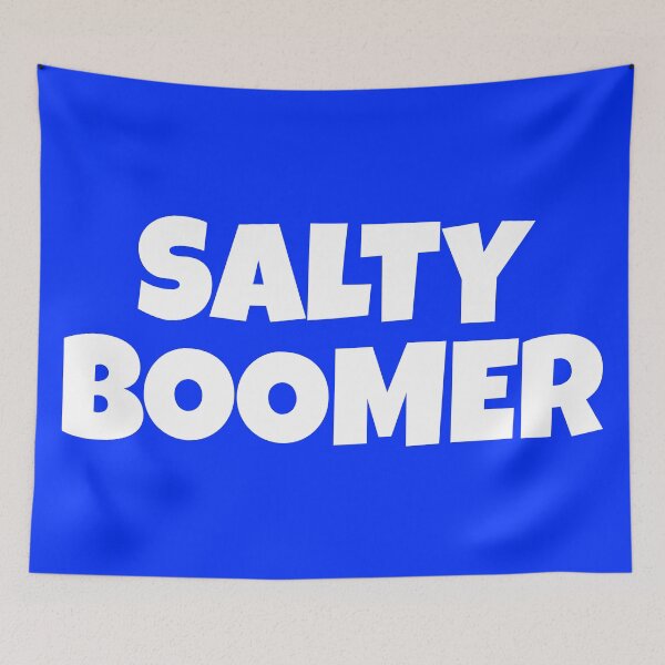 Artikelvorschau, SALTY BOOMER: TRAGEN SIE IHRE GEFÜHLE AUF IHREM ÄRMEL entworfen und verkauft von kcaandwu.
