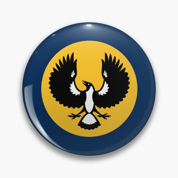 Item preview, Piping Shrike Flag – Australian Pale (Blue) – SA designed and sold by Flags4Australia.