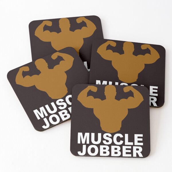 Item preview, MUSCLE JOBBER Print on Black designed and sold by DavidMonsterInc.