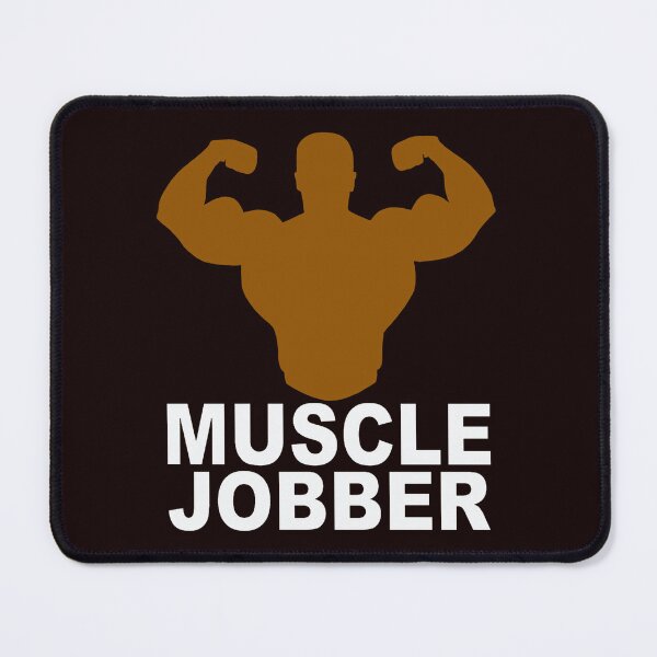 Item preview, MUSCLE JOBBER Print on Black designed and sold by DavidMonsterInc.