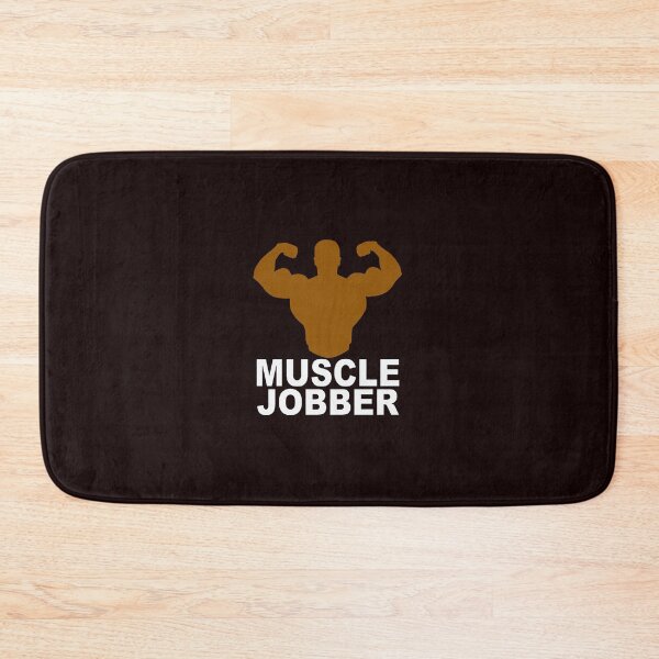Item preview, MUSCLE JOBBER Print on Black designed and sold by DavidMonsterInc.