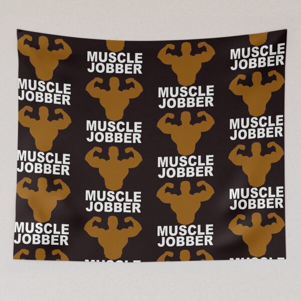 Item preview, MUSCLE JOBBER Print on Black designed and sold by DavidMonsterInc.