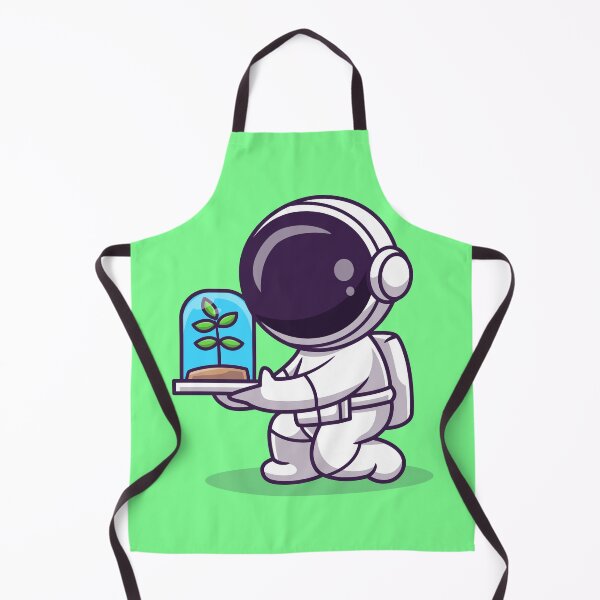 Item preview, Botanical Cosmonaut: Cute Astronaut Cultivating Plant in a Bottle designed and sold by hjian8219.