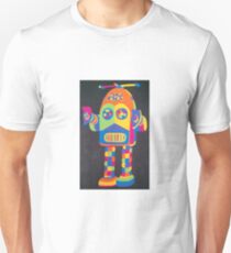 Neon Robot 4 Unisex T-Shirt