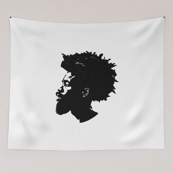 Item preview, Man with an afro designed and sold by Zen Lael.