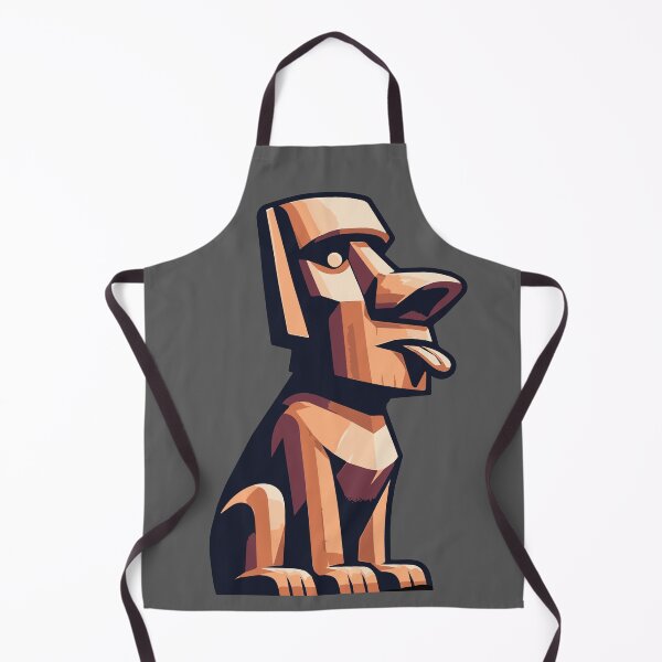 Item preview, Moai Dog Sigma Sticker designed and sold by Vamp2DxZSmit.