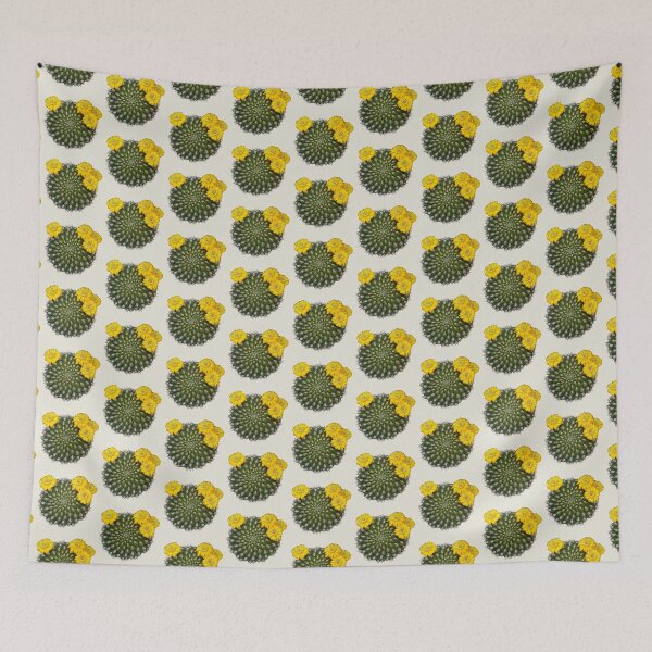 Item preview, Cactus with yellow flowers  designed and sold by Victor Mozqueda.