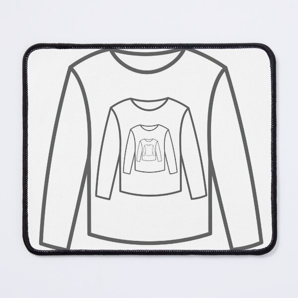 Item preview, Drawing of a Long-Sleeved T-Shirt designed and sold by Robo-toons.