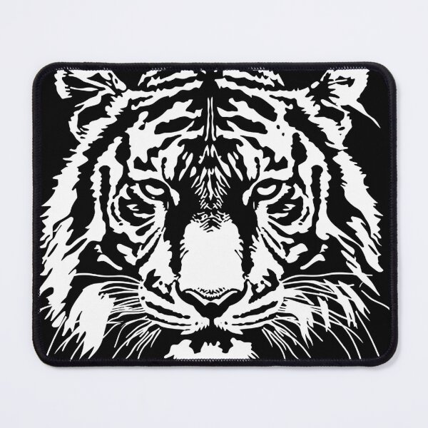 Item preview, Minimalist Tiger Stencil Art designed and sold by CleverboyDsgns.