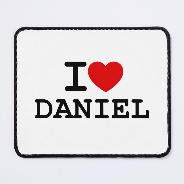 Item preview, I Love Daniel | Personalized Gift for Him designed and sold by hottest-tees.