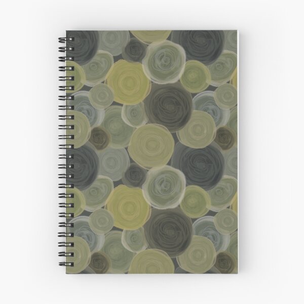 Item preview, Romantic floral pattern. Ocher, green, yellow and ocher-gray roses. designed and sold by UVI-CA.