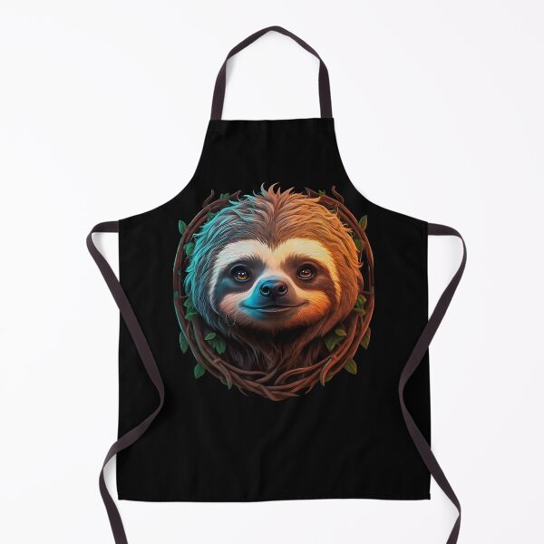 Item preview, Cute Sloth Surrounded by Vines designed and sold by FurNation.