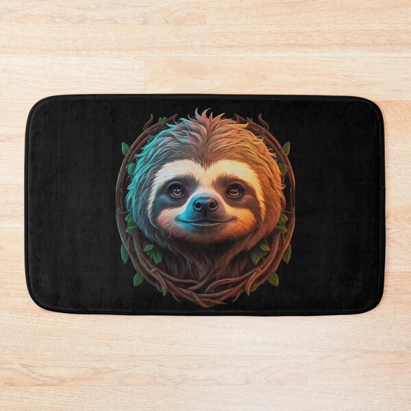 Item preview, Cute Sloth Surrounded by Vines designed and sold by FurNation.