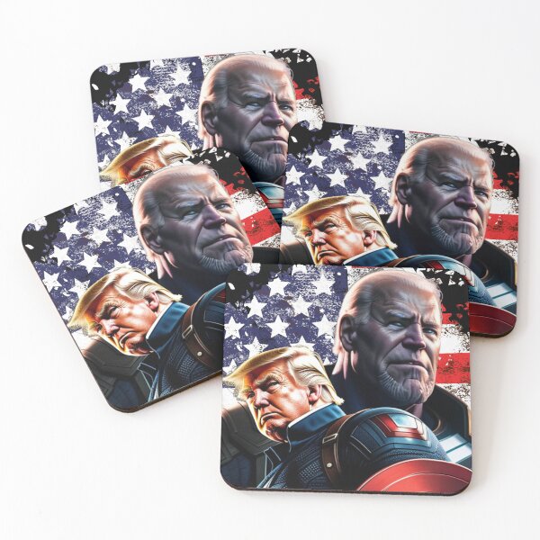 Item preview, Captain Donald Trump VS Thanos Biden #5 Make America Great Again designed and sold by CaptainTrump.
