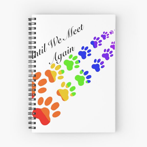 Item preview, Rainbow paw prints designed and sold by SavagexCreation.