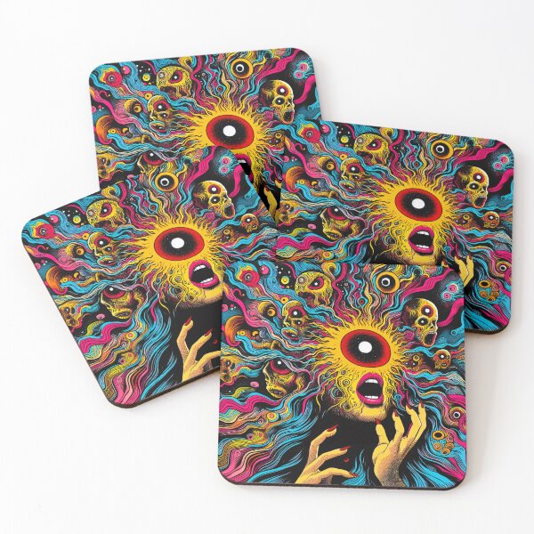 Item preview, Trippy Magical Psychedelic Transcendent Vision designed and sold by AIPixelMaster.