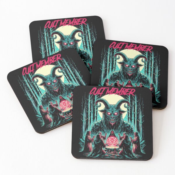 Item preview, Cult Member - synthwave cyberpunk designed and sold by GlitchGrotesque.