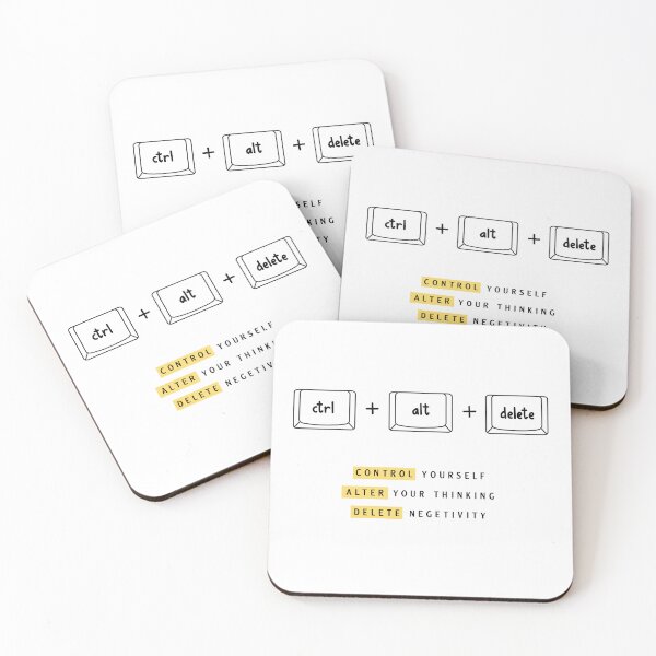 Item preview, Motivational Quote with keyboards keys designed and sold by Gravy-tee07.