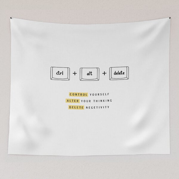 Item preview, Motivational Quote with keyboards keys designed and sold by Gravy-tee07.