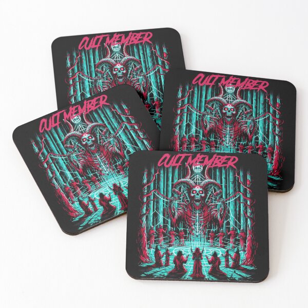 Item preview, Cult Member - synthwave cyberpunk designed and sold by GlitchGrotesque.