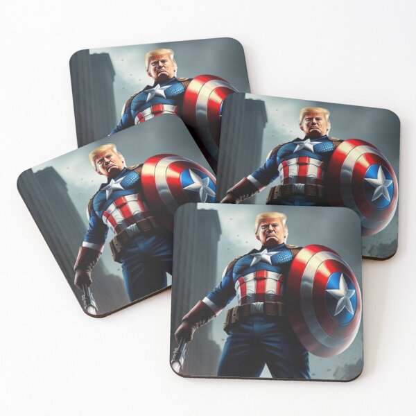 Item preview, Captain Donald Trump #8 Trumps New America designed and sold by CaptainTrump.