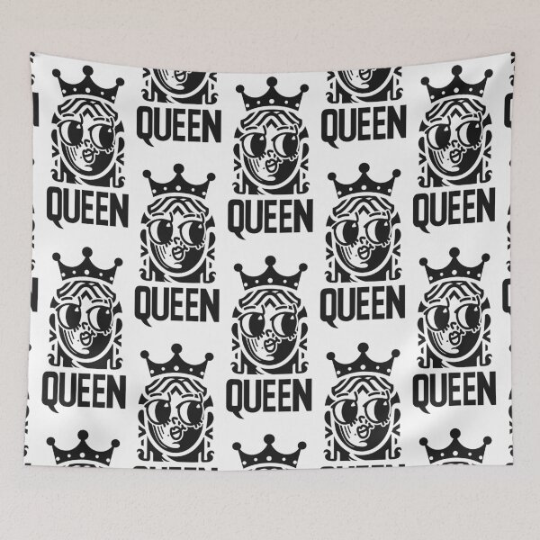 Item preview, Queen Retro Vintage Black designed and sold by akaajoficial.