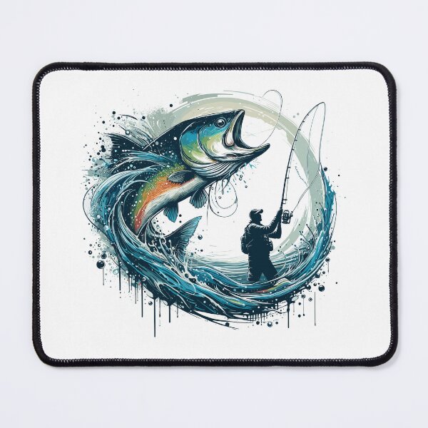 Item preview, Fishing dynamic gift designed and sold by Pineapple-Tree.