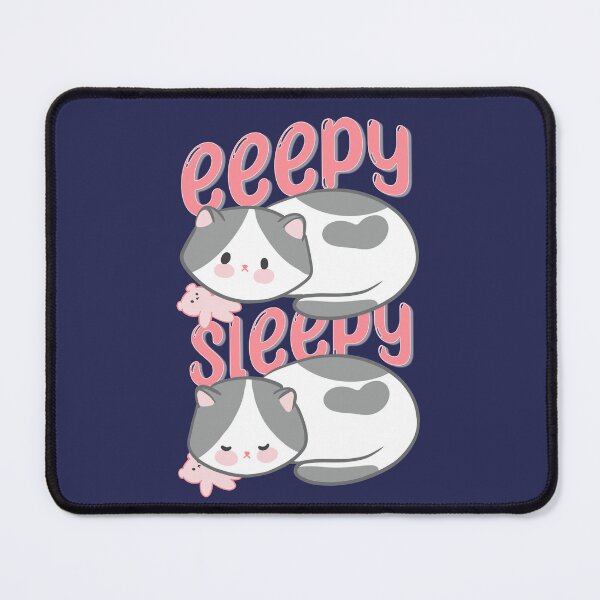Item preview, Eepy sleepy just a baby cat designed and sold by tinyfloofstar.