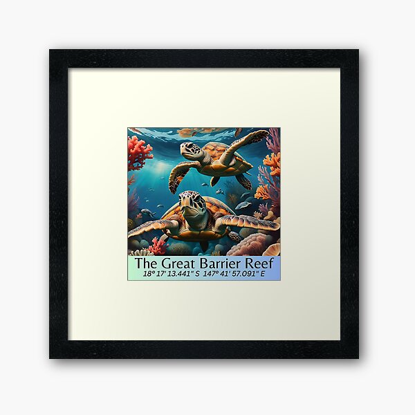 Item preview, The Great Barrier Reef designed and sold by Tee Graphics Art Co..