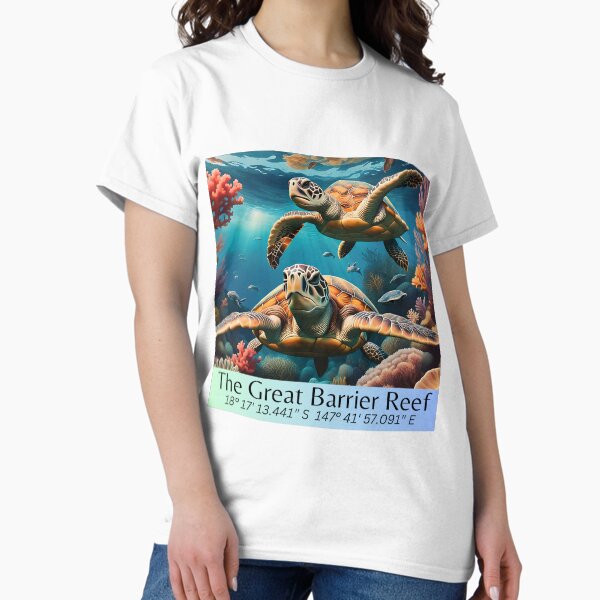 Item preview, The Great Barrier Reef designed and sold by Tee Graphics Art Co..