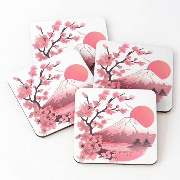 Item preview, Sakura Mount Fuji Landscape  designed and sold by branmandesigns.