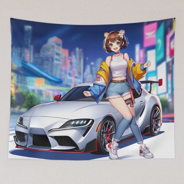Artikelvorschau, Modernes Supra-Anime-Mädchen entworfen und verkauft von BitterSilver.