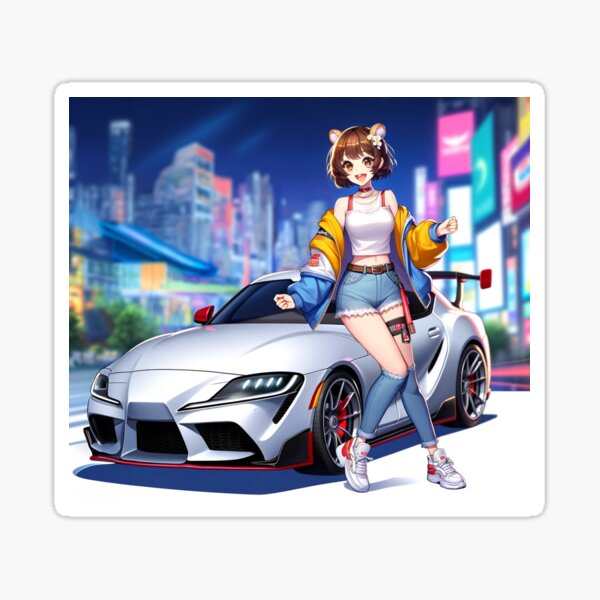 Item preview, Modern Supra Anime Girl designed and sold by BitterSilver.