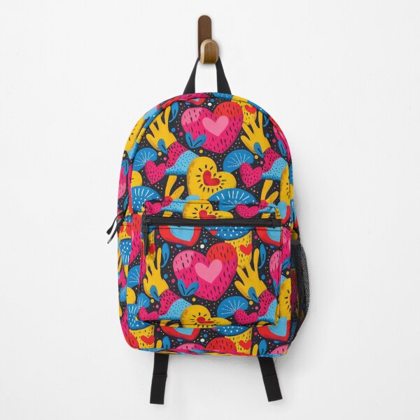 Item preview, Colorful Heart Pop - Playful Valentine's Day Fashion designed and sold by Moisky Patterns.