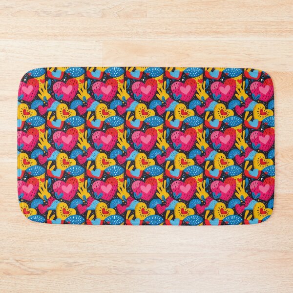 Item preview, Colorful Heart Pop - Playful Valentine's Day Fashion designed and sold by Moisky Patterns.