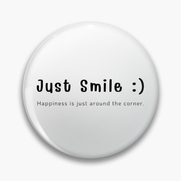 Item preview, Just Smile :) Happiness is just around the corner. designed and sold by Dreamy-girl.