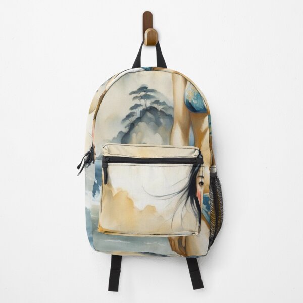 Item preview, Beautiful Chinese girl by river designed and sold by JackFreestone.