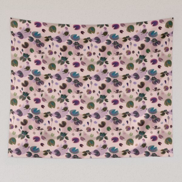 Item preview,  Water lilies, water surface, painting. designed and sold by UVI-CA.