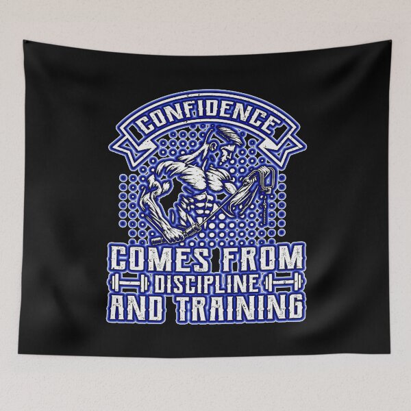 Item preview, confidence, training, discipline, fitness, gym motivation  designed and sold by creativerooney.