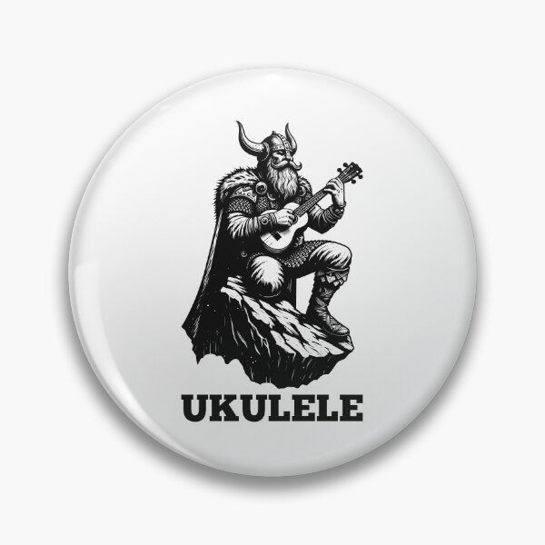 Item preview, Ukulele Viking music gift designed and sold by Pineapple-Tree.