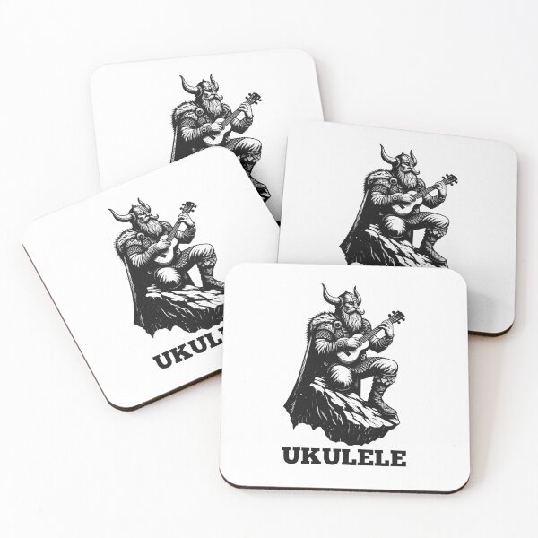 Item preview, Ukulele Viking music gift designed and sold by Pineapple-Tree.